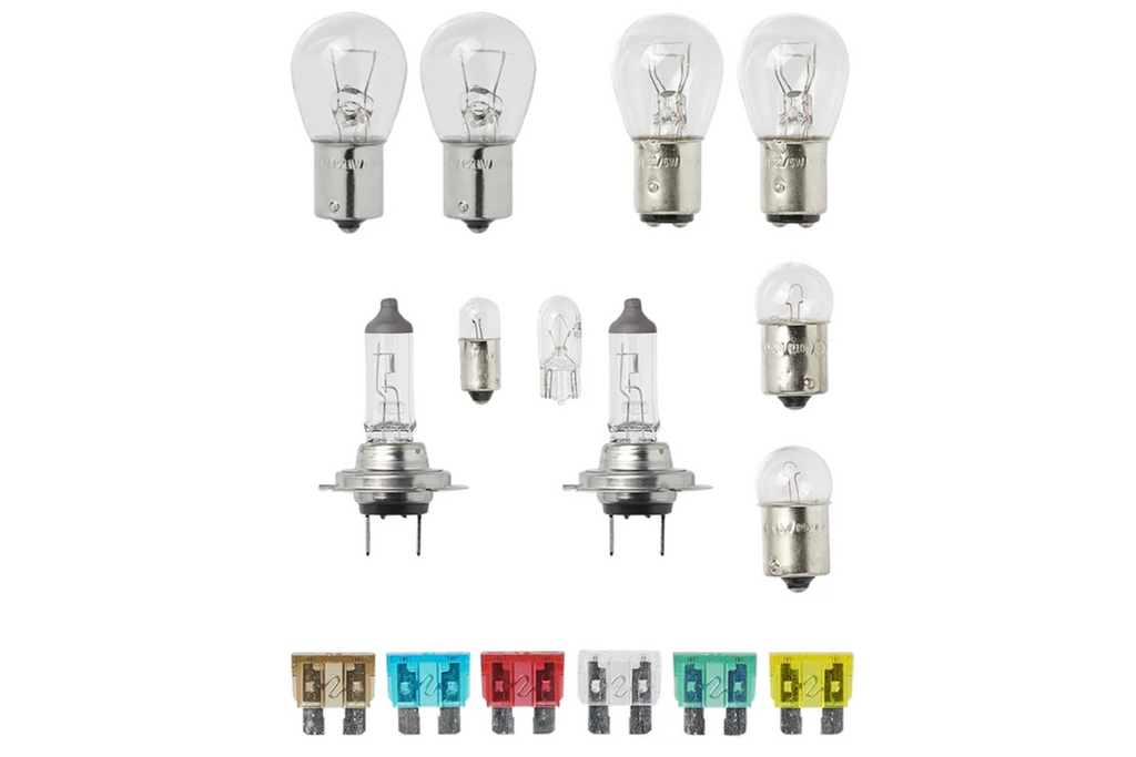 Kit di lampadine H7 per camper e auto ProPlus 410162, set di ricambio da 16 pezzi