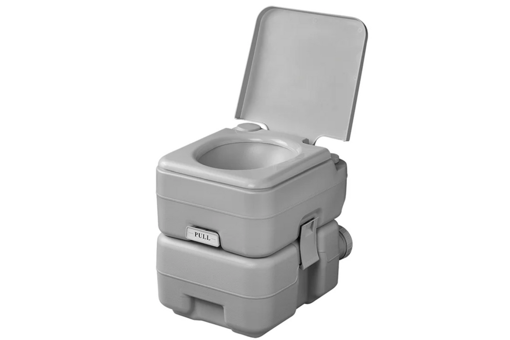 WC portatile da campeggio ProPlus 370415V01CR, grigio, 10L/20L