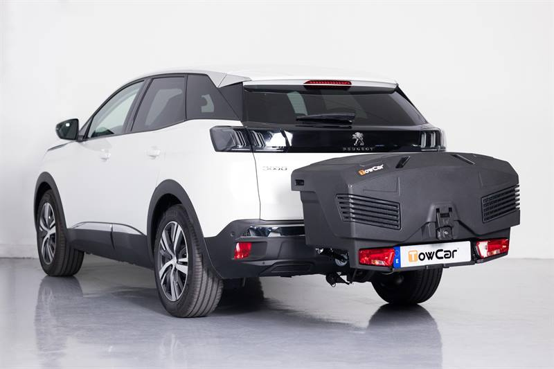 Towbox EVO urban nero - box portabagagli da gancio di traino