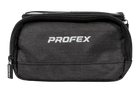 Borsa da telaio per bicicletta PROFEX 93015 con 2 tasche e custodia per cellulare