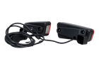 Luci a piattaforma per bicicletta Inter Pack New Spider con cablaggio