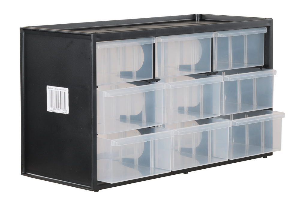 Organizzatore per officina con 9 cassetti, mobiletto STANLEY in OPP, 365x210 mm
