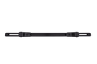 Portapacchi da tetto Eco Alubase 135 - portapacchi universale in alluminio per barre longitudinali (nero)