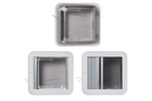 ProPlus 610905V01 Finestra di ventilazione per tetto camper con illuminazione a LED 400x400mm