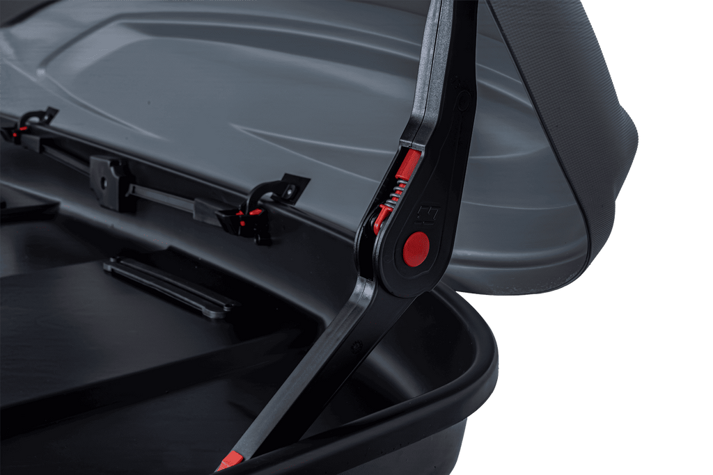 Box da tetto Inter Pack Stella 480 in kevlar argento (flexi fit G2)