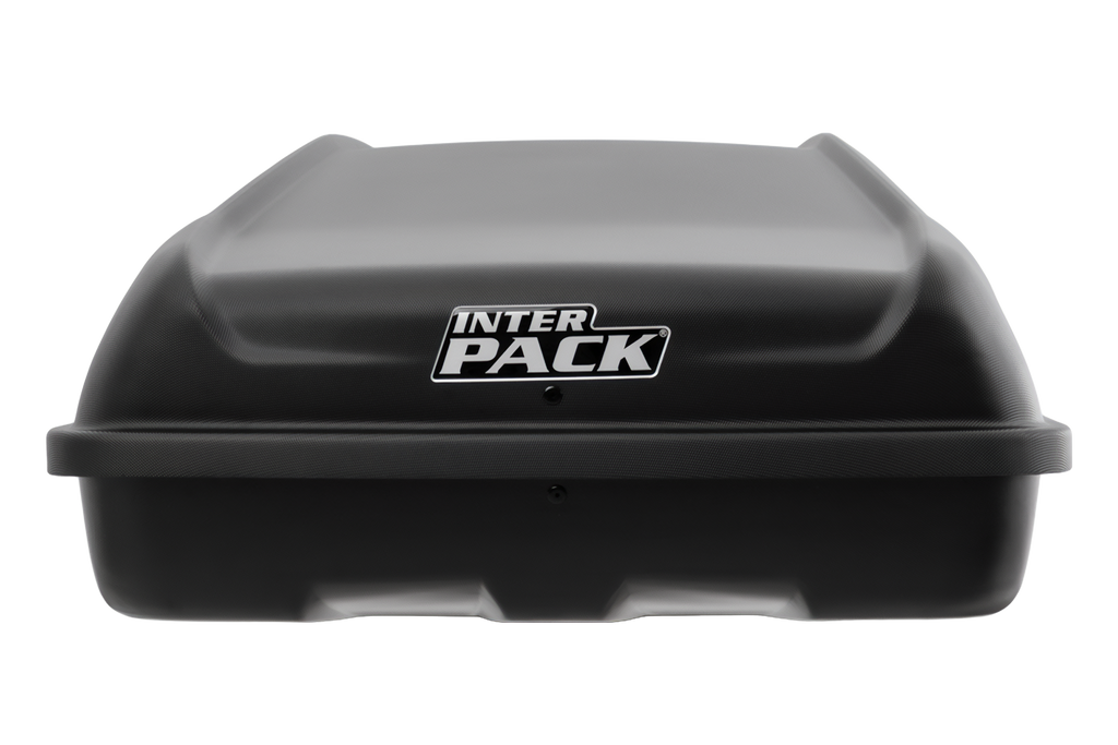 Box da tetto Inter Pack Stella 480 in kevlar nero (flexi fit G2)