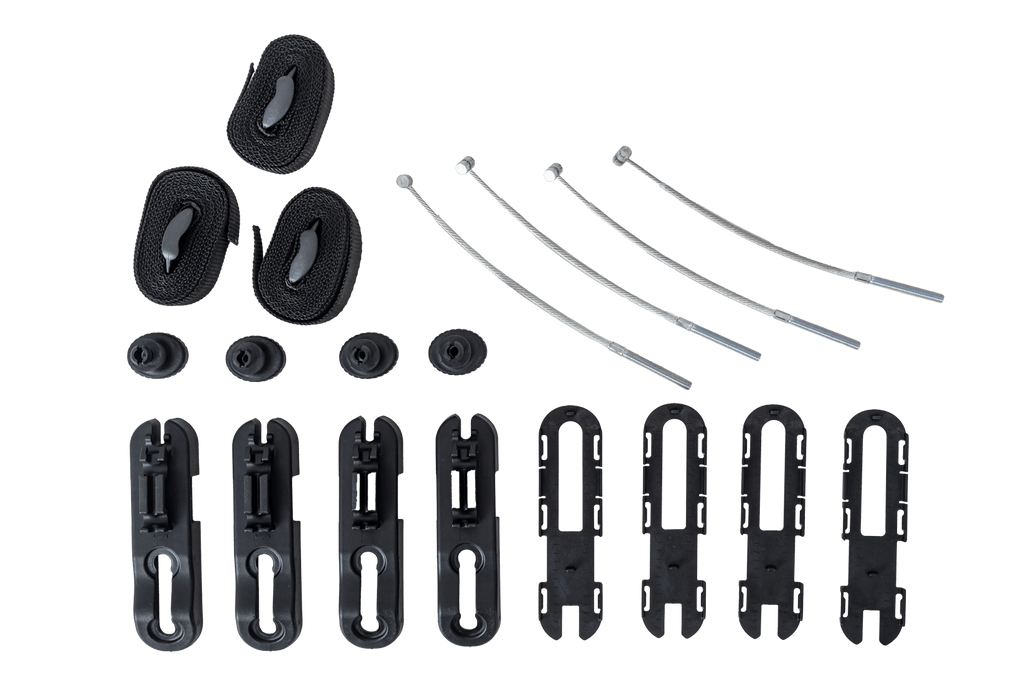 Box da tetto Inter Pack Stella 480 in kevlar argento (flexi fit G2)