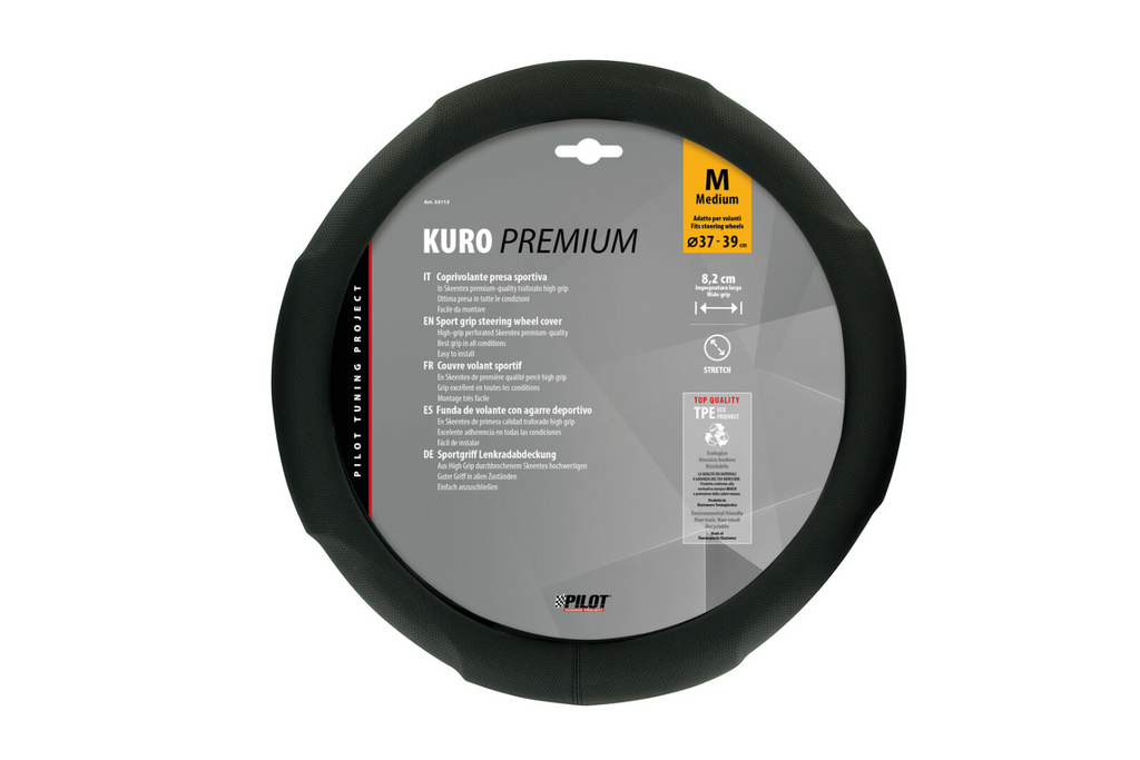 Coprivolante LAMPA KURO 37-39 cm nero