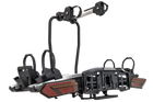 Inter Pack Velox 2 LED - portabici pieghevole da gancio di traino per 2 biciclette con luci a LED