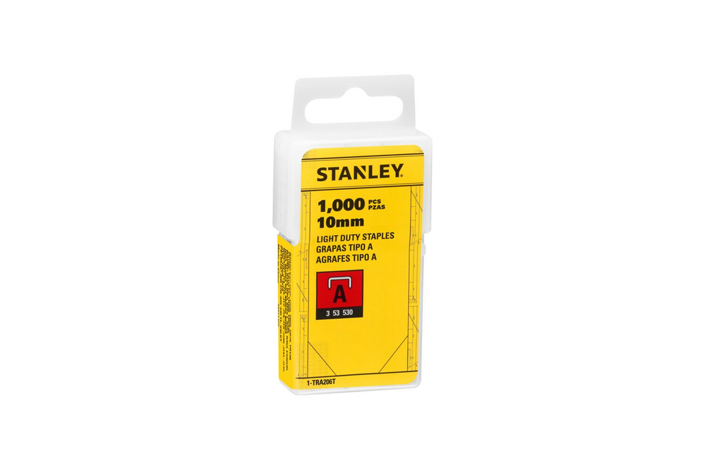 Punti metallici STANLEY Tipo A 3/53/530 10 mm 1000 pezzi