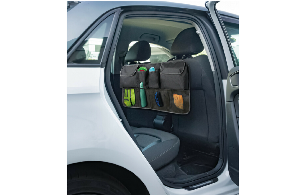 Organizzatore per auto LAMP Multi-Pocket DeLuxe per bagagliaio e schienale del sedile, 88x46 cm