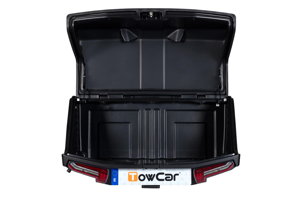 Towbox V3 Black LED Edition - box portabagagli da gancio di traino