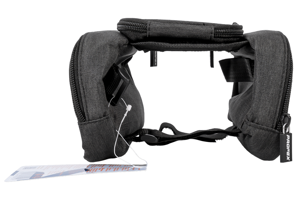Borsa da telaio per bicicletta PROFEX 93015 con 2 tasche e custodia per cellulare