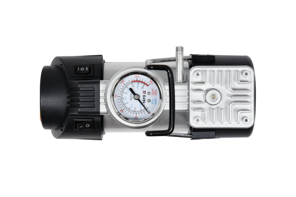Compressore per auto YATO YT-73460 con lampada a LED 12V 180W