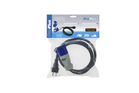 Adattatore con spina con messa a terra e presa CEE 16A ProPlus 373527DE, cavo da 150 cm