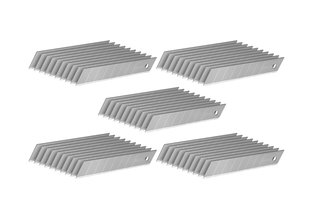 Lame di ricambio a spezzare STANLEY da 18 mm, 50 pezzi