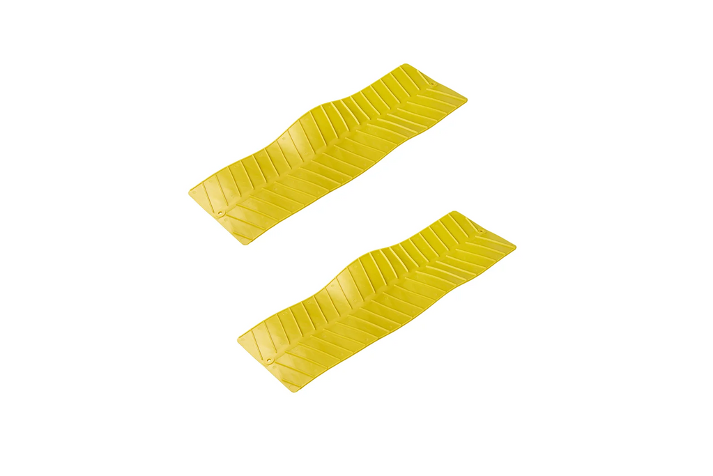 Set di due tappetini antiscivolo per ruote ProPlus Grip System, 740x225 mm