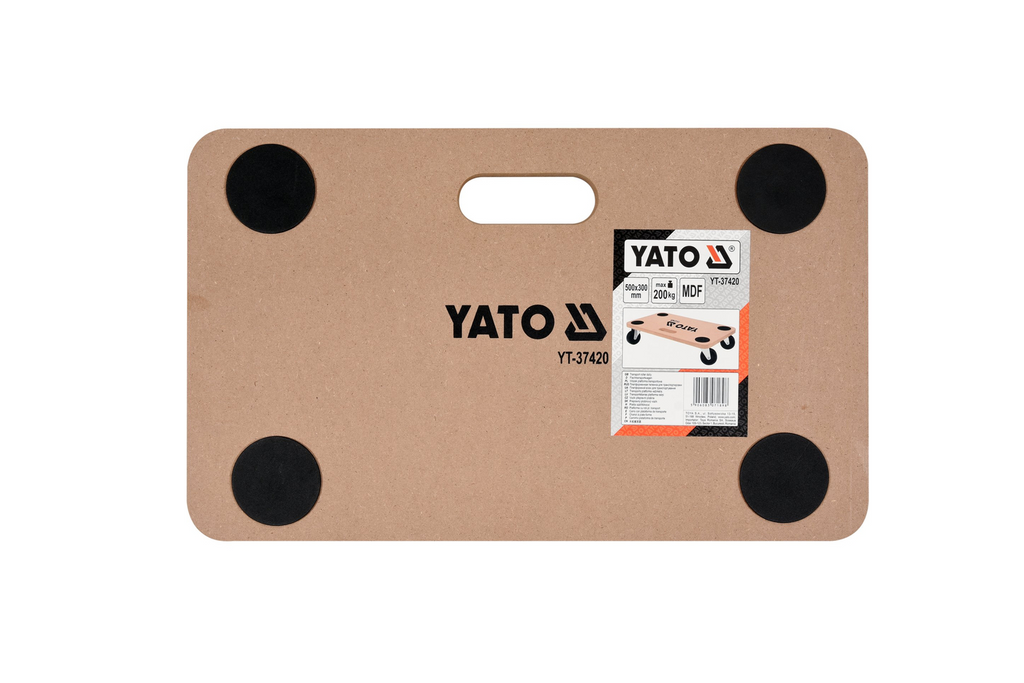 Carrello di trasporto YATO YT-37420 con piattaforma per officina, portata 200 kg.