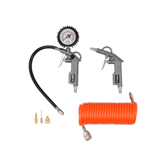 Set pneumatico YATO YT-23780 per gonfiare pneumatici, palloni, materassini, 6 pezzi