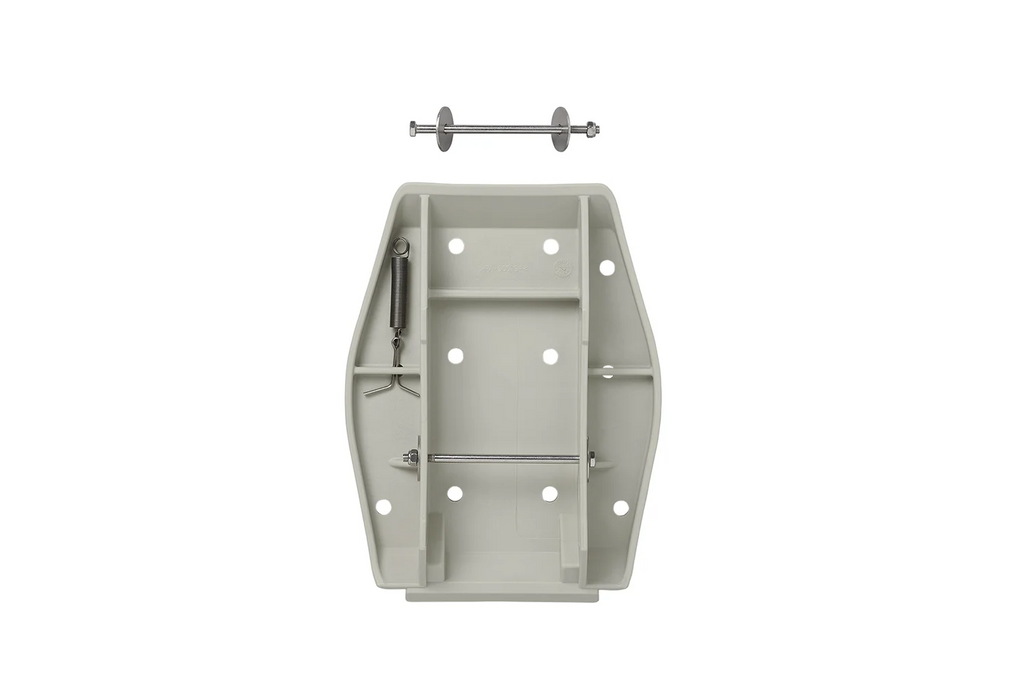 Set di quattro cuscinetti di supporto stabilizzatori per rimorchio ProPlus 361519 con molla, 20,5x27,5 cm.