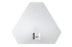 Pannello riflettente HERMON, triangolo di segnalazione per veicoli a bassa velocità, 360x415 mm