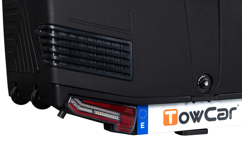 Towbox V3 Black LED Edition - box portabagagli da gancio di traino