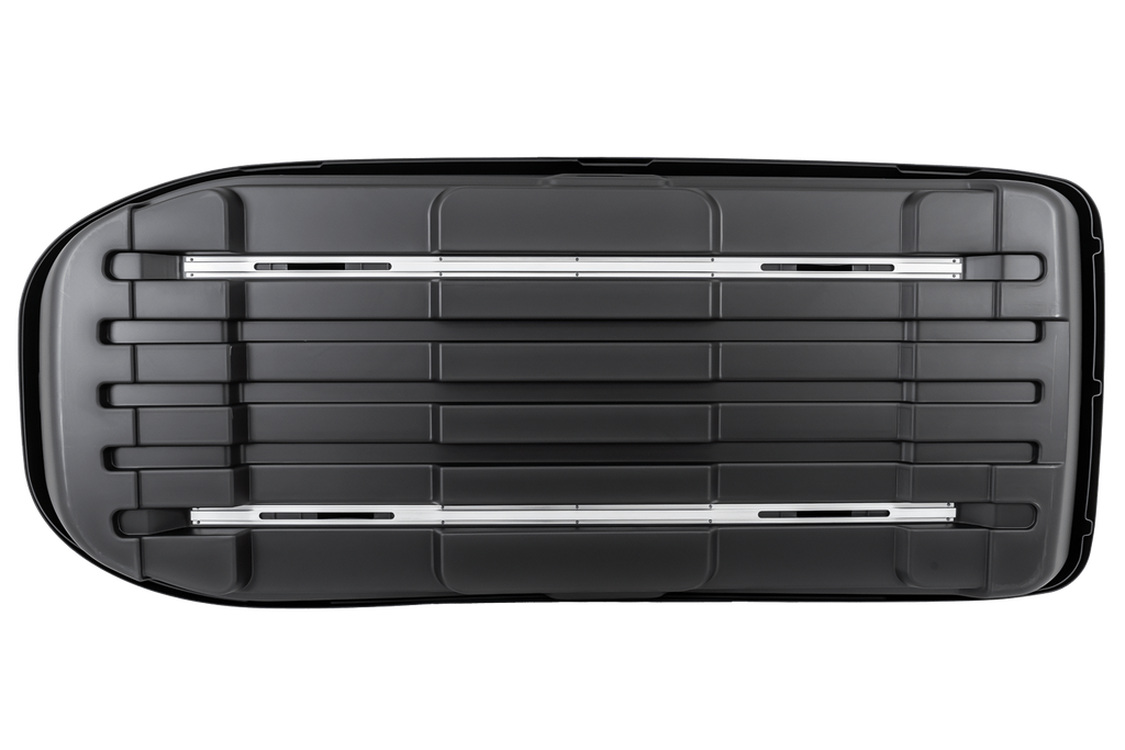 Box da tetto Inter Pack Monsun PRO L, nero metallizzato