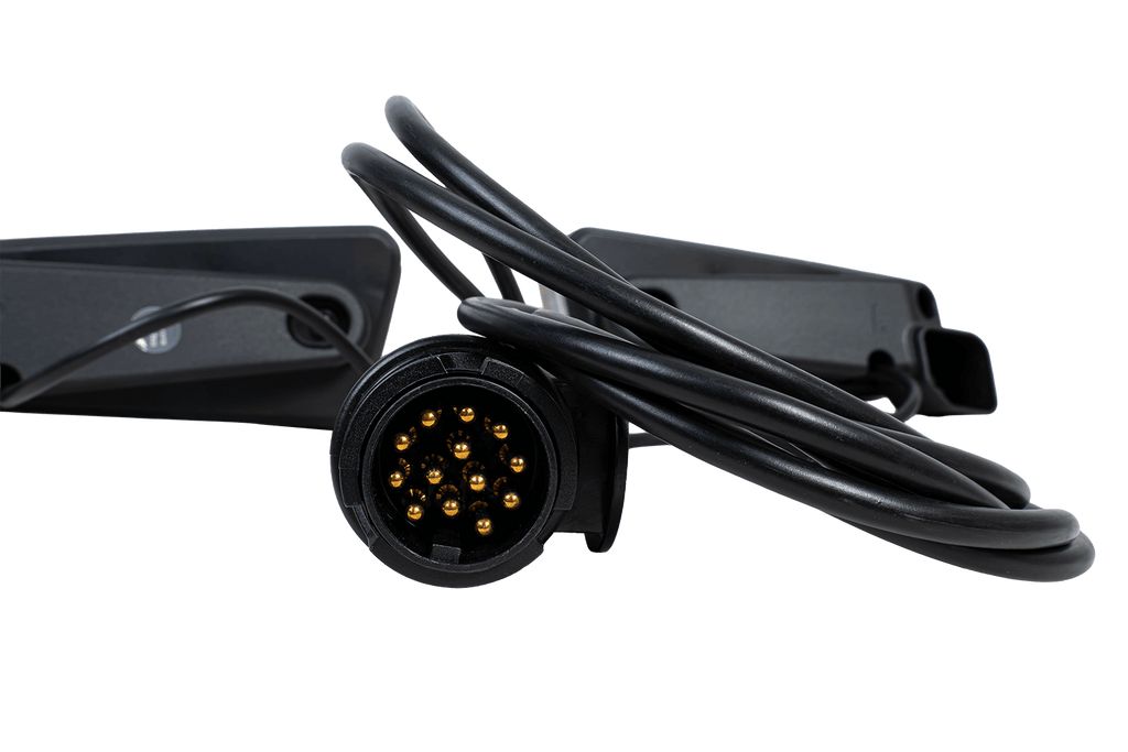 Luci a piattaforma per bicicletta Inter Pack New Spider con cablaggio