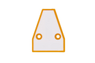 Livella a croce ProPlus 341214, tipo T, 58x43,6 mm