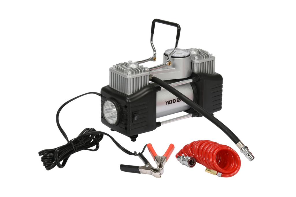 Compressore per auto YATO YT-73462 con lampada LED da 250W