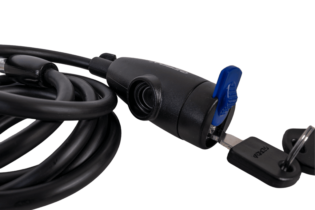 Lucchetto a spirale per bicicletta GERDA 36501, lungo 150 cm.