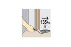 Cuscino di montaggio YATO YT-67380, portata 135 kg