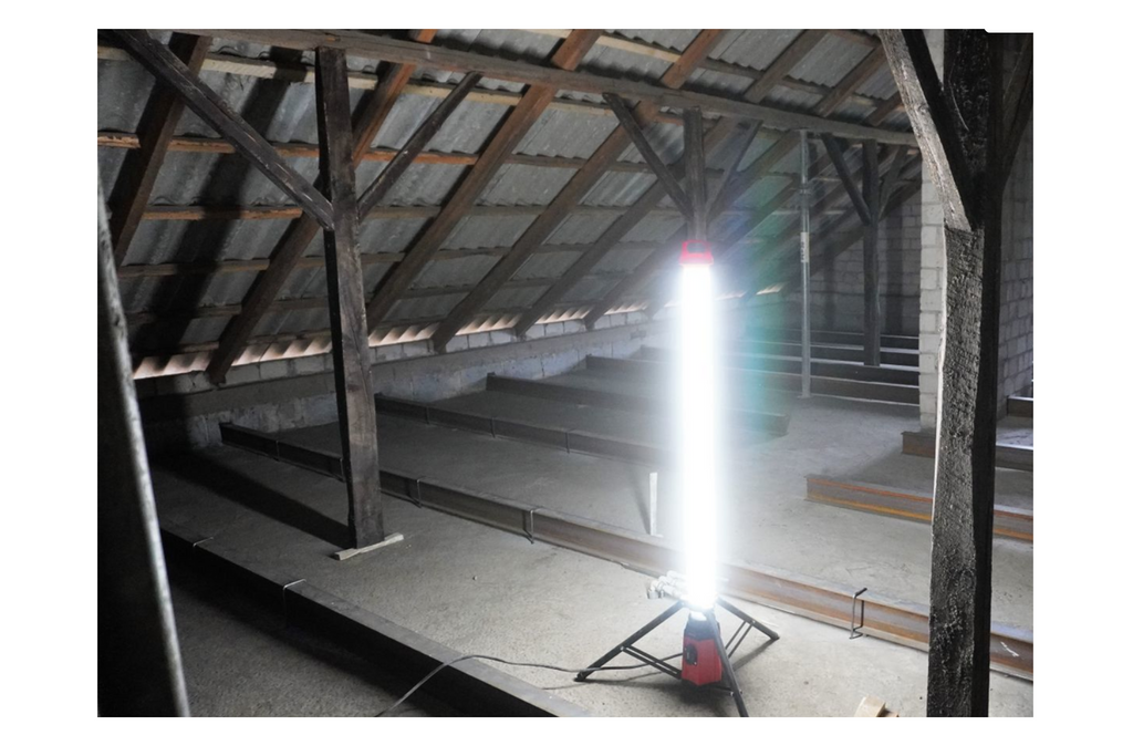 Tubo LED da officina YATO YT-08496, rotazione a 360°, 7500 lm