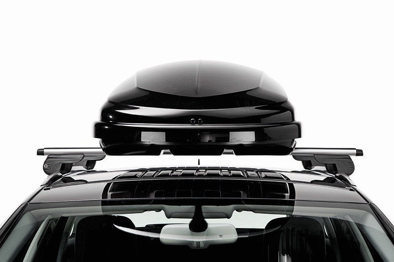 Box da tetto Inter Pack Traxer 6.6, nero metallizzato