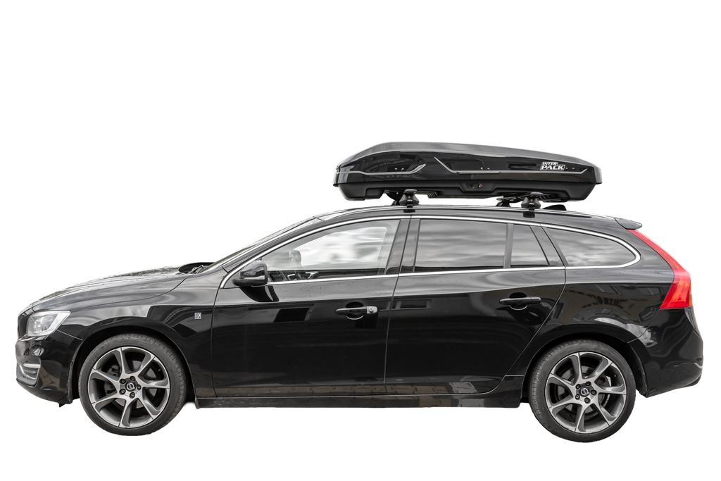 Box da tetto Inter Pack Monsun PRO M, nero metallizzato