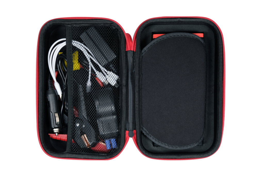 Avviatore di emergenza YATO YT-83085, power bank da 16000 mAh con ricarica induttiva