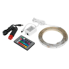 Striscia LED RGB con nastro autoadesivo LAMPADA 12/24V 200 cm