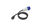 Adattatore con spina con messa a terra e presa CEE 16A ProPlus 373527DE, cavo da 150 cm