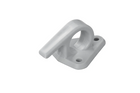 Gancio laterale in plastica ProPlus 342157V01 con occhiello per fissare teloni e cinghie di fissaggio per rimorchi.