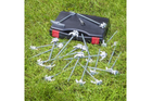 Set di picchetti a vite per tenda ProPlus 365014, picchetti in metallo con gancio 20x20 cm
