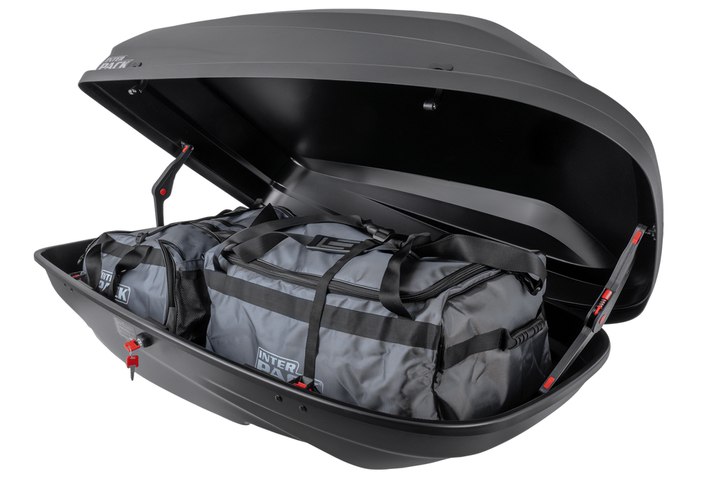 Box da tetto Inter Pack Stella 440, nero opaco