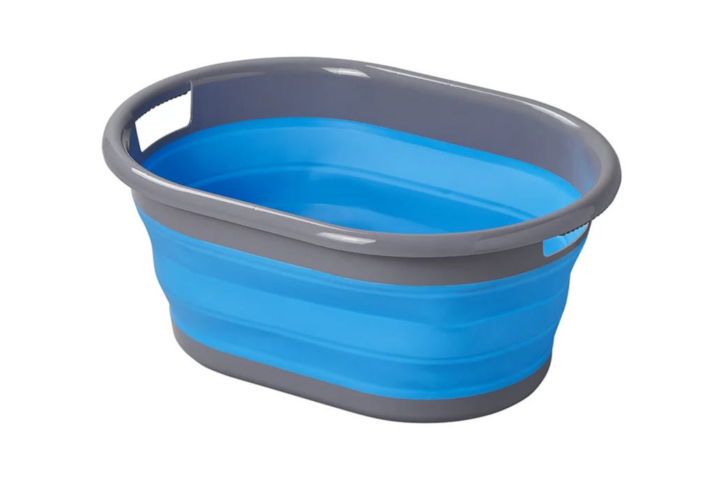 Cesto portabiancheria pieghevole ProPlus 370311 per camper e viaggi, 17 litri