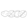 Serrature antifurto LAMP x2 pezzi per autobus, rimorchi, semirimorchi, set