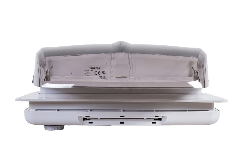Ventilatore da tetto automatico PUNDMANN PLUS FAN per camper con illuminazione e tendina avvolgibile 400×400mm