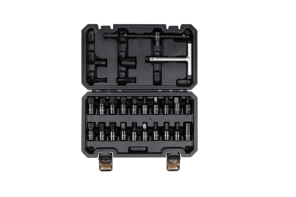 Set di 26 chiavi per tappi dell'olio YATO YT-05998