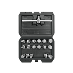 Set di 18 chiavi per tappi dell'olio YATO YT-0599