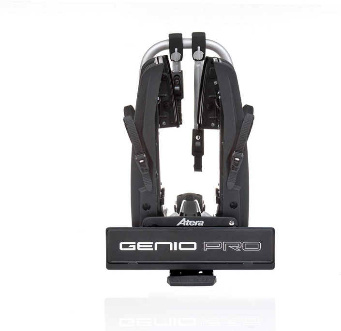 Piattaforma di traino Atera Genio Pro per 2 biciclette + adattatore per 3 biciclette