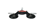 Portabicchiere YATO YT-37237 con tre ventose, diametro 125 mm, portata 190 kg.