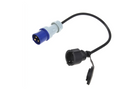 Adattatore con spina CEE e presa Schuko 16A 230V con contatto di protezione ProPlus 373530, cavo da 40 cm