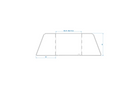 ProPlus 370340V03 Paravento pieghevole per fornelli da campeggio, bruciatori da 37-70 cm